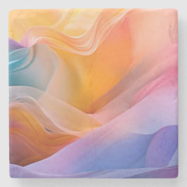 抽象芸術色 ストーンコースター