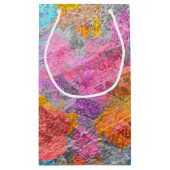 抽象芸術色 スモールペーパーバッグ (裏面)