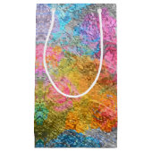 抽象芸術色 スモールペーパーバッグ (正面)