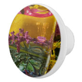 抽象芸術色 セラミックノブ (右)