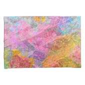 抽象芸術色 枕カバー (正面右)