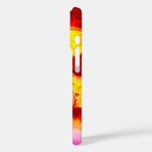 抽象芸術色（赤） Case-Mate iPhoneケース (裏面 / 左)