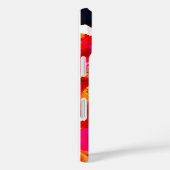 抽象芸術色（赤） Case-Mate iPhoneケース (裏面 / 右)