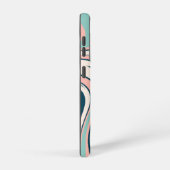 抽象芸術色 SAMSUNG GALAXYケース (右側面)