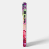 抽象芸術花と温水カラー Case-Mate iPhoneケース (裏面 / 左)