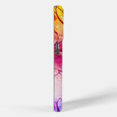 抽象芸術花と温水カラー Case-Mate iPhoneケース (裏面 / 右)