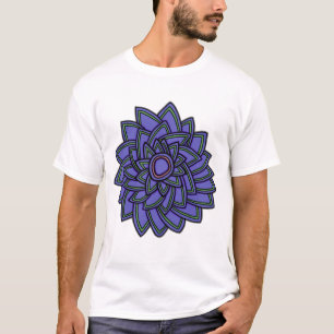 抽象芸術花びら Tシャツ