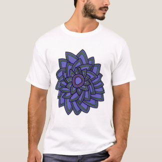抽象芸術花びら Tシャツ