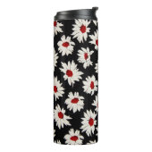 抽象芸術花アート水彩模様。 タンブラー (回転左)