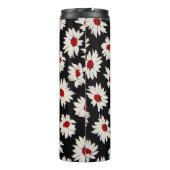 抽象芸術花アート水彩模様。 タンブラー (裏面)