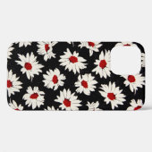 抽象芸術花アート水彩模様。 Case-Mate iPhoneケース (裏面 (横))
