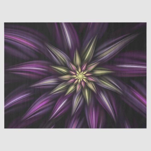 抽象芸術花ティッシュペーパー 薄葉紙 (正面)