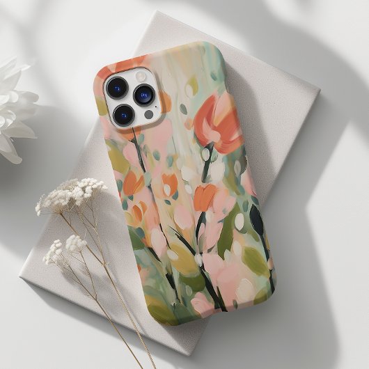 抽象芸術花デザインフローラ 芸術的 Case-Mate iPhoneケース