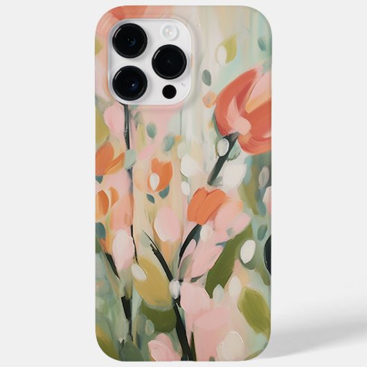 抽象芸術花デザインフローラ 芸術的 Case-Mate iPhoneケース (裏面)
