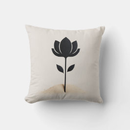 抽象芸術花デザイン クッション