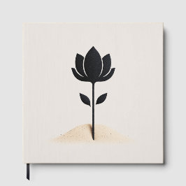 抽象芸術花デザイン ゲストブック