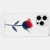 抽象芸術花デザイン Case-Mate iPhoneケース (裏面 (横))