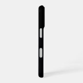 抽象芸術花デザイン iPhone 16ケース (右側面)
