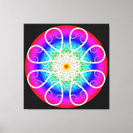 抽象芸術花引きキャンバス印刷 キャンバスプリント