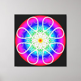 抽象芸術花引きキャンバス印刷 キャンバスプリント