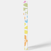 抽象芸術花明るい色ミックス Case-Mate iPhoneケース (裏面 / 左)