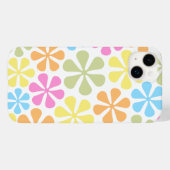 抽象芸術花明るい色ミックス Case-Mate iPhoneケース (裏面 (横))