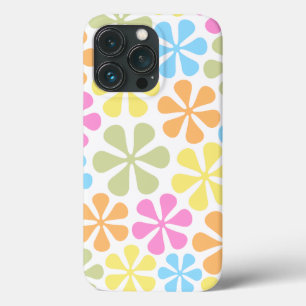 抽象芸術花明るい色ミックス iPhone 13 PROケース