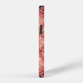 抽象芸術花曼荼羅の縫い目のない紋様 iPhoneケース (右側面)