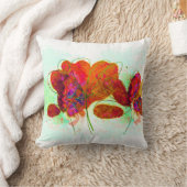 抽象芸術花枕 クッション (ブランケット)