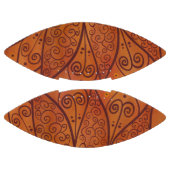 抽象芸術花柄 アメリカンフットボール (パネル)