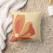 抽象芸術花柄 クッション (ブランケット)