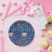 抽象芸術花柄 ペーパープレート (パーティー)