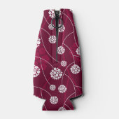 抽象芸術花柄 ボトルクーラー (裏面)