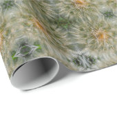 抽象芸術花柄 ラッピングペーパー (ロールコーナー)