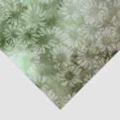 抽象芸術花模様花園芸花 薄葉紙 (詳細)