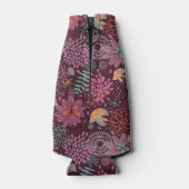 抽象芸術花模様 ボトルクーラー (裏面)