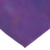 抽象芸術花淡紫と青模様のミックス テーブルクロス (アングル)