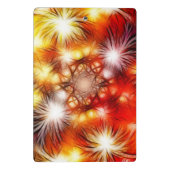 抽象芸術花火星背景–34944 ミニクリップボード (裏面)