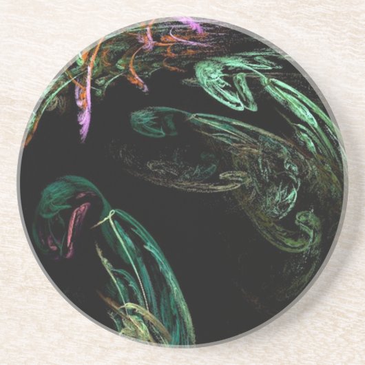 抽象芸術花火 コースター (正面)