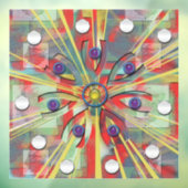 抽象芸術花 ウィンドウサイン (シート3)