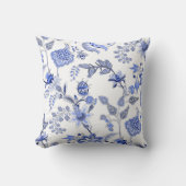 抽象芸術花 クッション (正面)