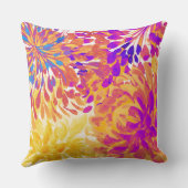 抽象芸術花 クッション (裏面)