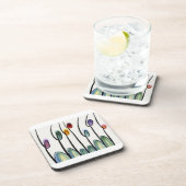 抽象芸術花 コースター (右側)