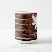 抽象芸術花 コーヒーマグカップ (中央)