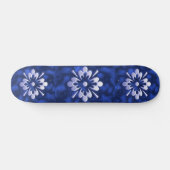 抽象芸術花 スケートボード (横)