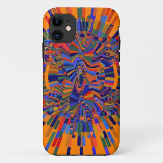 抽象芸術花 Case-Mate iPhoneケース (裏面)
