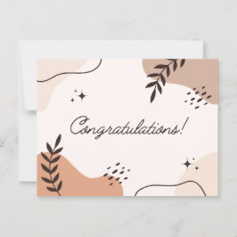 抽象芸術芸術の祝賀 ポストカード