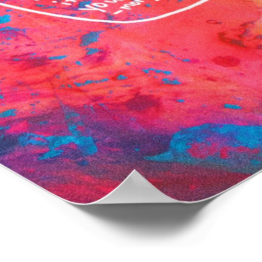 抽象芸術芸術を奨励するポスターやる気を起こさせる引用文 ポスター (角)