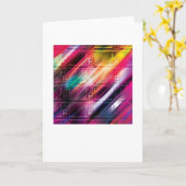 抽象芸術芸術品を気取ったグリーティングカード – TVテーマ カード (黄色い花)