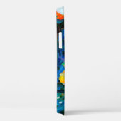 抽象芸術芸術的の背景Warmテクスチャ鮮やか Case-Mate iPhoneケース (裏面 / 右)
